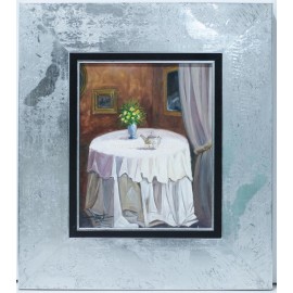 Saul: Table and flowers